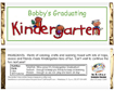 kindergarten graduation party favor. custom candy bars for kids graduation from kindergarten