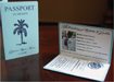 passport invitations for a graduation party. travel theme graduation invtations