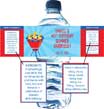personalized bbq water bottle labels