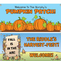 Fall party theme banners