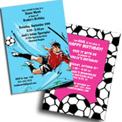 See all soccer theme invitations and favors