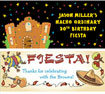 custom banners for a fiesta birthday party. fiesta party decorations