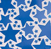 stars patriotic confetti