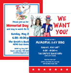 4th of july invitations