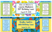 personalized luau theme water bottle labels. ideas for luau birthday party 