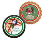 Custom Christmas theme cookie party favors