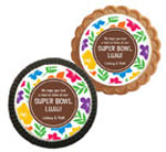 Luau theme cookie party favors