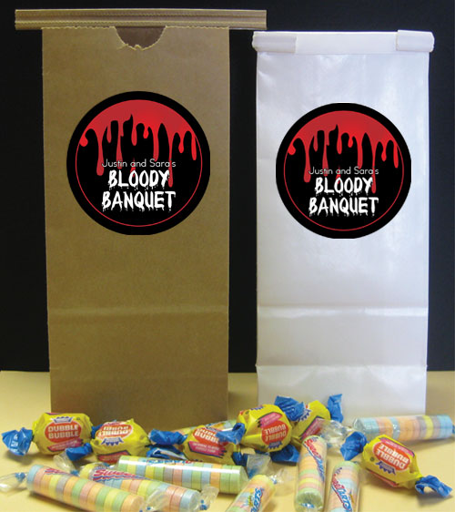 Halloween Bloody Banquet Party Favor Bag