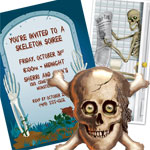 Skeleton Halloween Party Theme