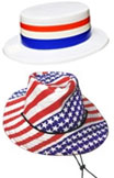 Patriotic party hats