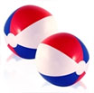 Patriotic beach balls