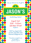 custom invitation sesame street party. kids sesame street birthday theme
