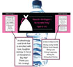water bottle labels, bachelorette party