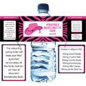 Bachelorette Party theme water labels