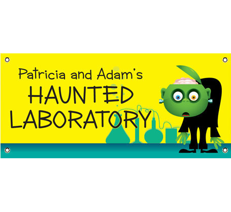 Halloween Lab Theme Banner