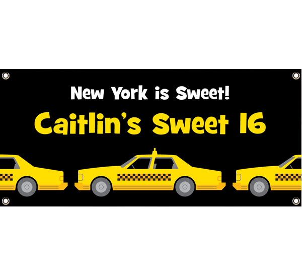 New York Taxis Theme Banner