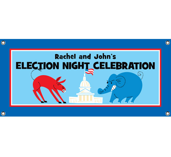 Patriotic Election Theme Banner