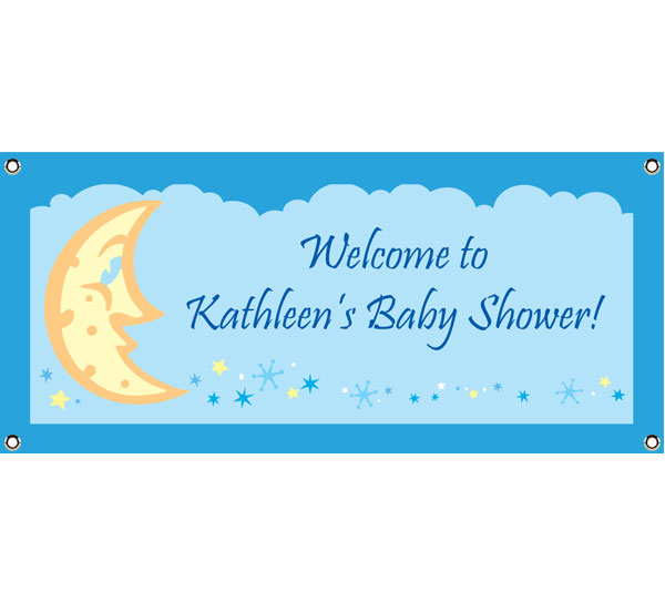 Baby Shower Stars Banner