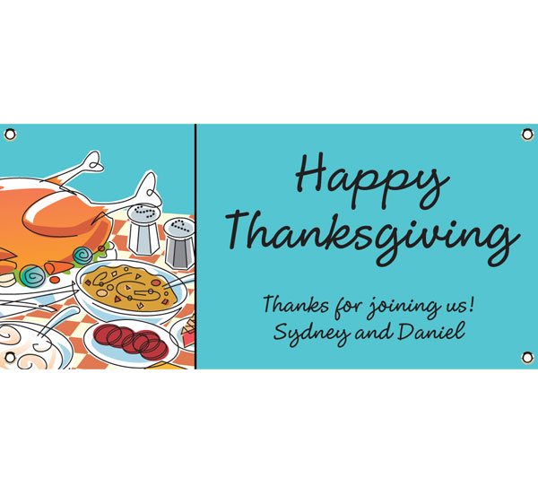 Thanksgiving Potluck Theme Banner