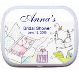 Mint Tin, Bridal Shower Lingerie Theme
