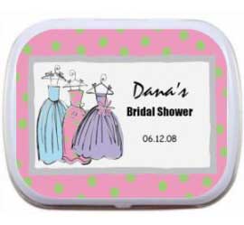 Mint Tin, Bridal Shower Dresses