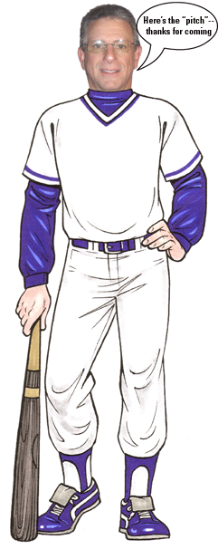 Baseball Male Life-Sized Cutout