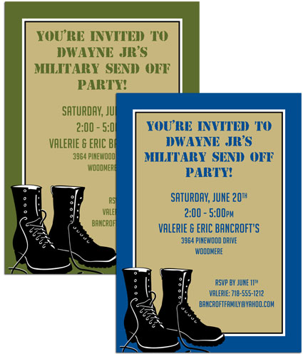 Boot Camp Invitation