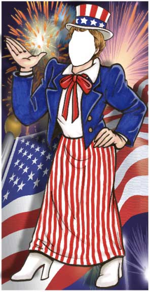 American Patriotic Photo Op, Female 