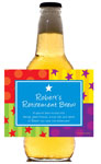 Retirement party beer bottle labels