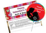 Personalized Valentine's Day Candy Bars