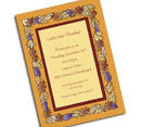 Personalized Fall party invitations, decorations and party supplies