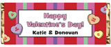 Personalized Valentine's Day Candy Bars