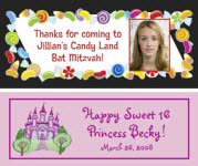 custom banners for sweet 16 party. sweet 16 banners