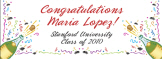 Personalized Graduation Banner