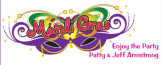 Mardi Gras Personalized Weather Proof Banners