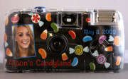 Personalized Candy Theme Camera