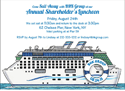 Cruise Theme party invitations