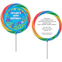 60s theme lollipops