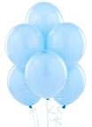 Blue latex balloons