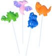 Dinosaur lollipops