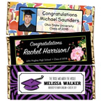 Graduation party personalized candy bar wrapps