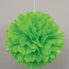 Green Puff Ball Decoration