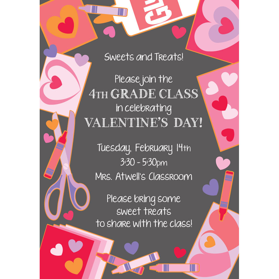 valentine's day invitation. invitation for Valentine's Day