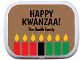 Kwanzaa party mint tins