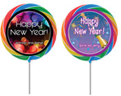 New Years Eve theme lollipops
