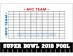 2021 Super Bowl 55 Betting Board