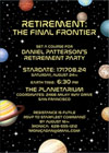 Retirement party invitations