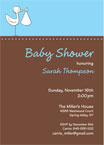 personalized baby boy shower invitation