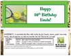 personalized tennis theme candy bar wrapper
