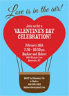Valentine's Day Invitations, Party Invitations for Valetine's Day